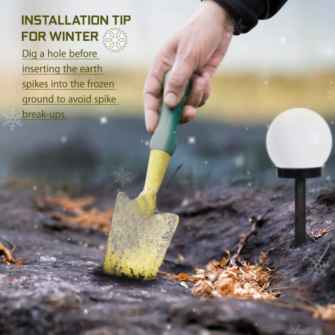 BowLift | 3 Pieces Waterproof LED Solar Garden Lights - SunLuxe Orbs