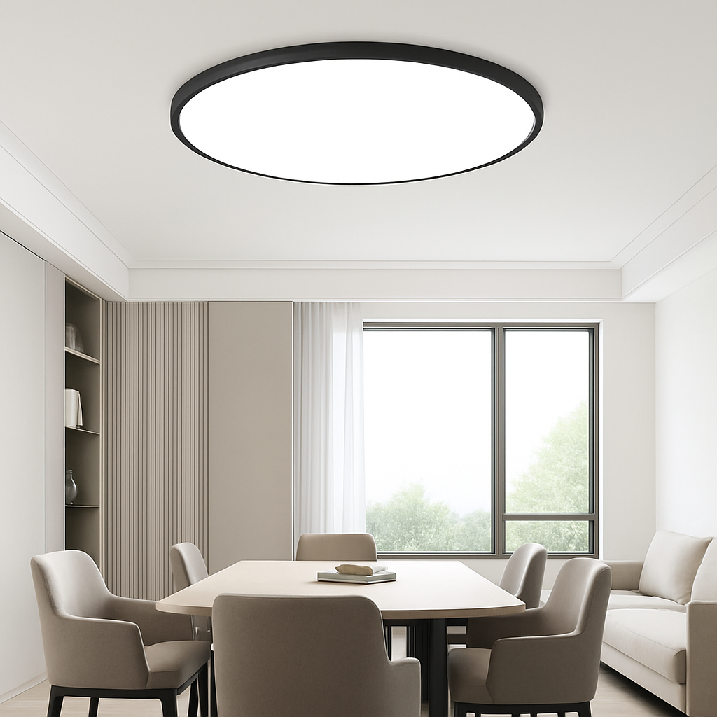 BowLift | Flush Mount LED Ceiling Light Modern Round