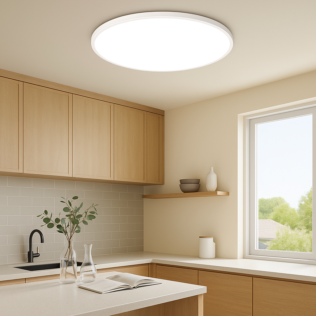 BowLift | Flush Mount LED Ceiling Light Modern Round