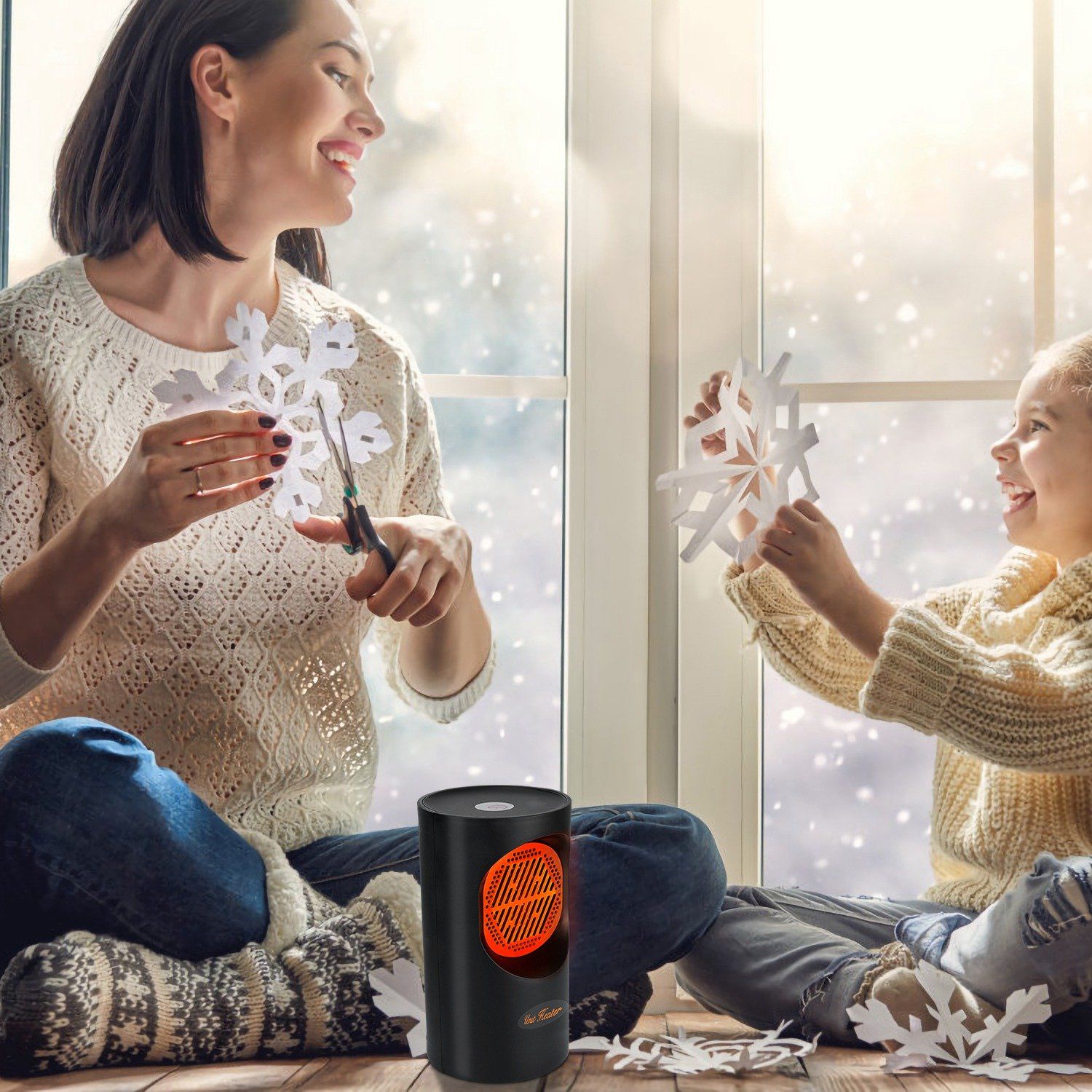 BowLift | 300W Portable Electric Mini Heater