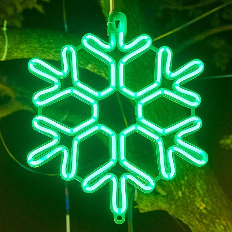 BowLift | Waterproof LED Snowflake Light for Festive Winter Decoration