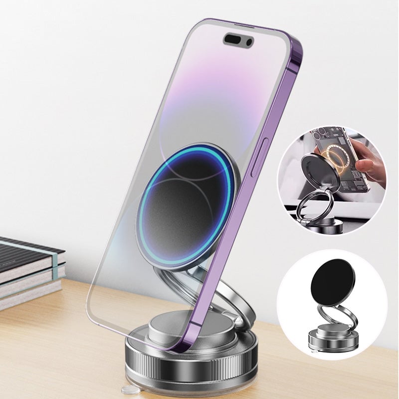 BowLift | 360° Adjustable Vacuum Magnetic Phone Holder