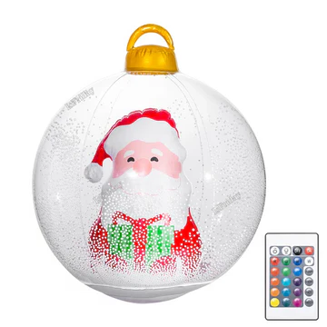 BowLift | Inflatable Outdoor Christmas Ball With Lights (LED)