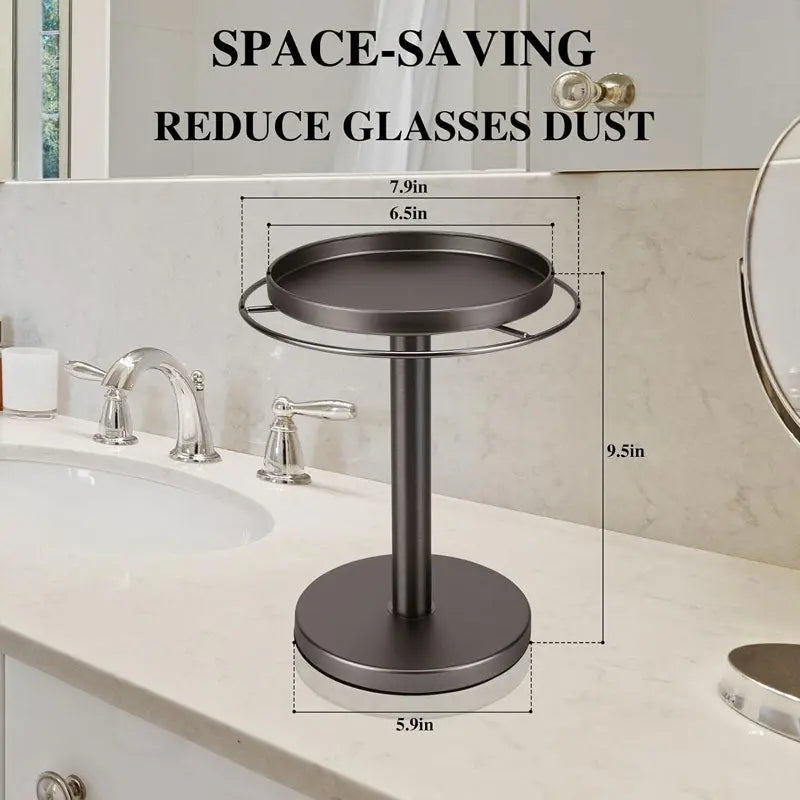 BowLift | 360° Redatable glasses stand – Stylish organizer for glasses & accessories