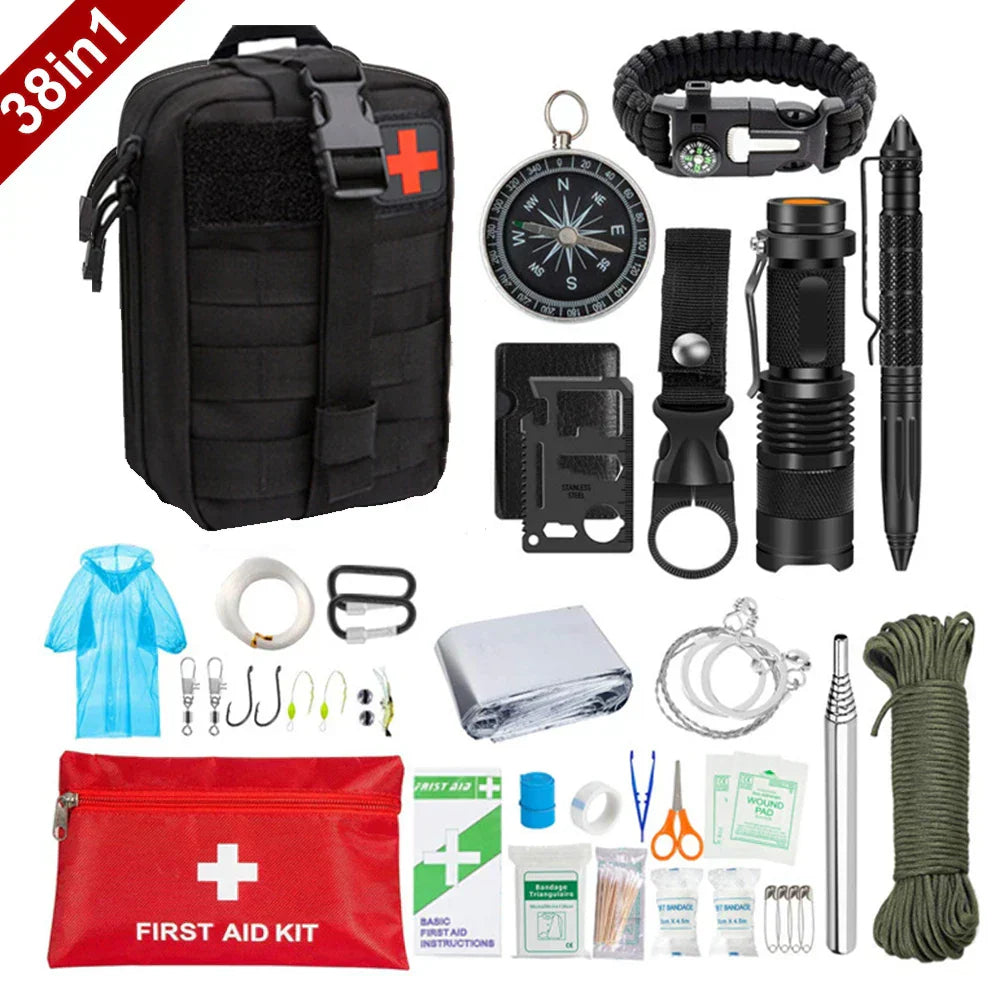 BowLift | 38-in-1 First Aid and Survival Kit - SurvivalAid