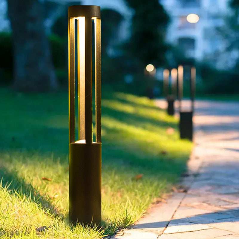 Led lawn lamp simple fashion art floor lamp garden park road lighting landscape lamp