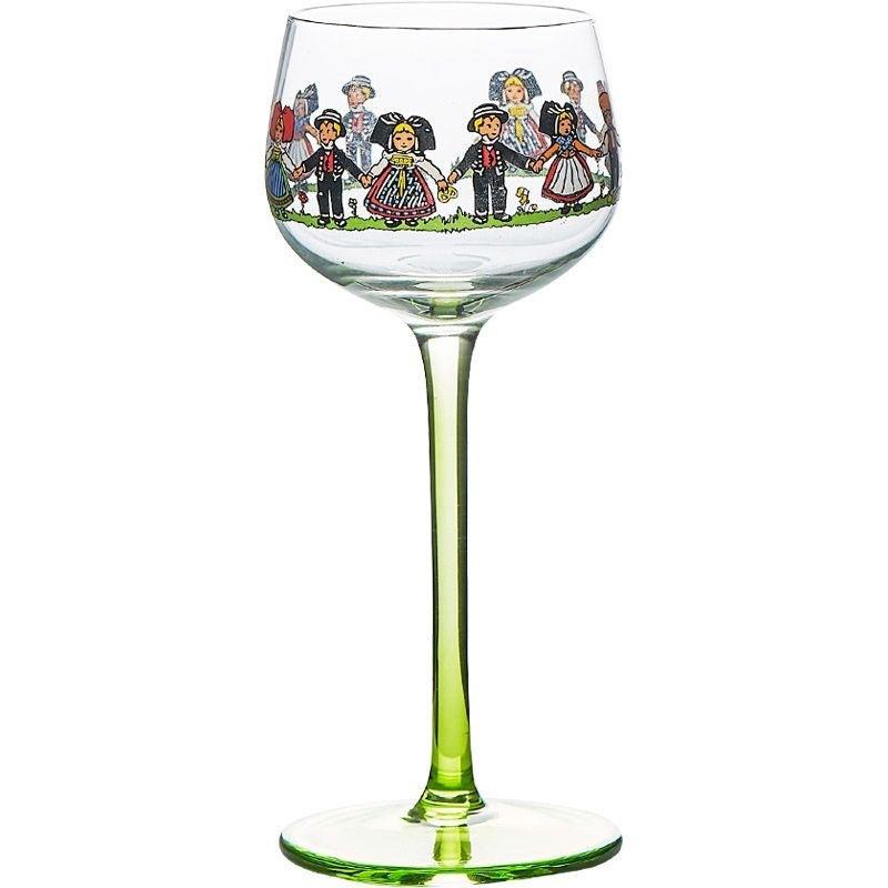 Alsace Style Little People Cup Red Wine Wine Glass High Appearance Ins Nordic Style Cute Creative Doll Cup