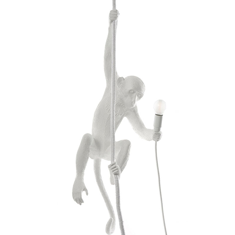 Creative Industrial Wind Animal Monkey Lamp Living Room Dining Room Bedroom Chandelier Table Lamp Wall Lamp