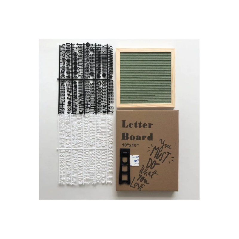 BowLift | Felt Letter Message Board