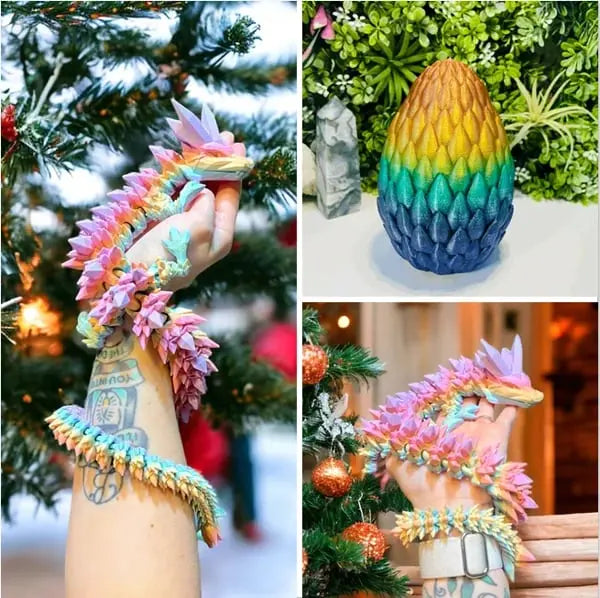 BowLift | 3D Joint Dragon – Movable & Unique Gift