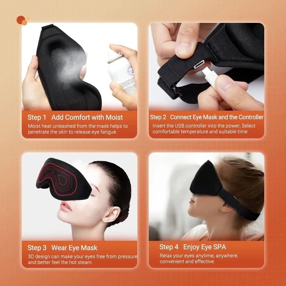 BowLift | Electric Heated Eye Mask with Warming Function & Temperature Control