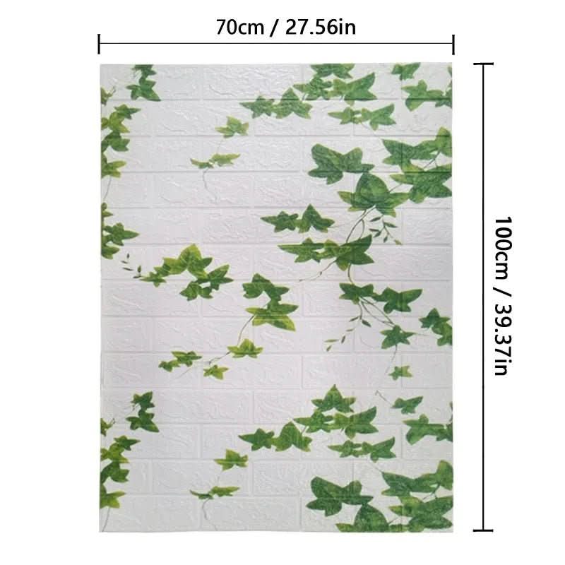 BowLift | 3D foam wallpaper in brick pattern