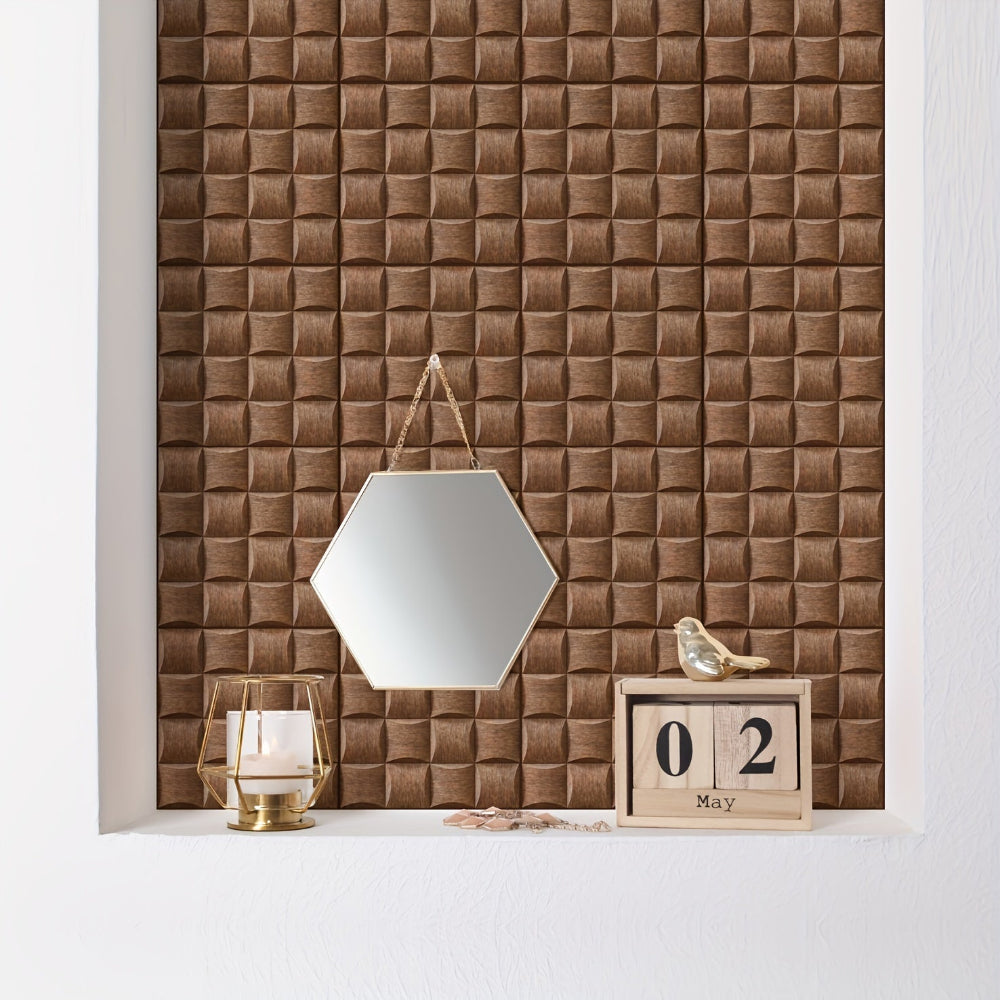 BowLift | 3D Wall Panels Wood Texture Peel and Stick Waterproof Decor