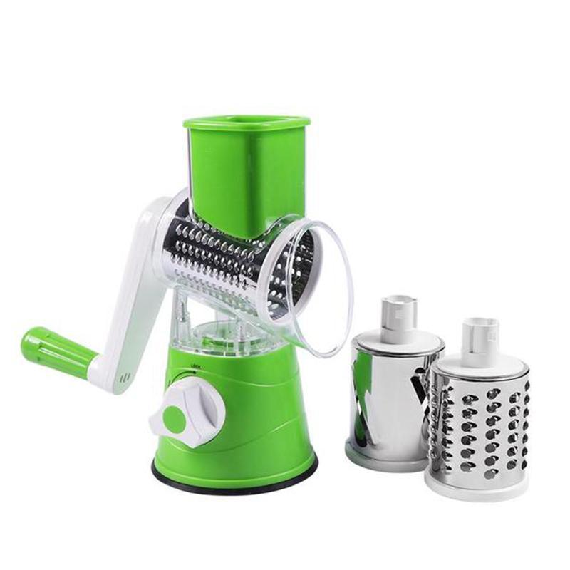 BowLift | 3 in 1 Rotary Cheese Grater Vegetable Slicer