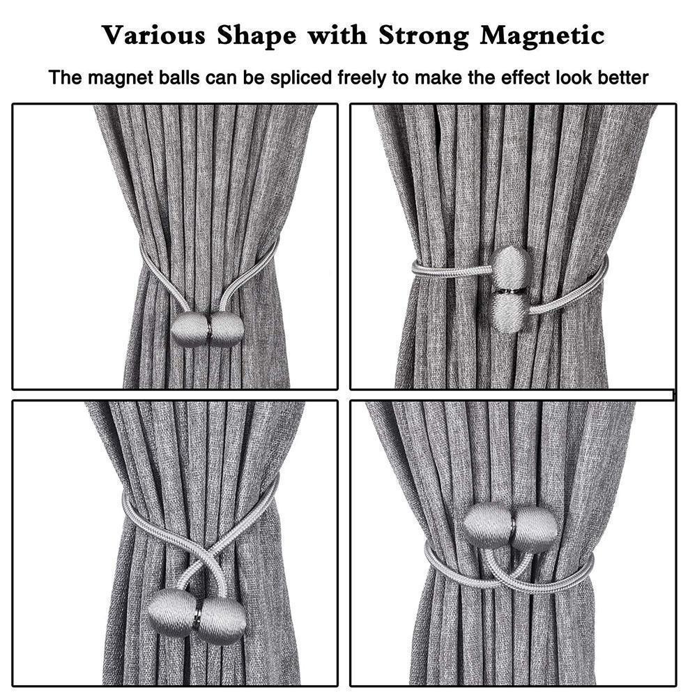 BowLift | Elegant Magnetic Curtain Buckle, 2 PC