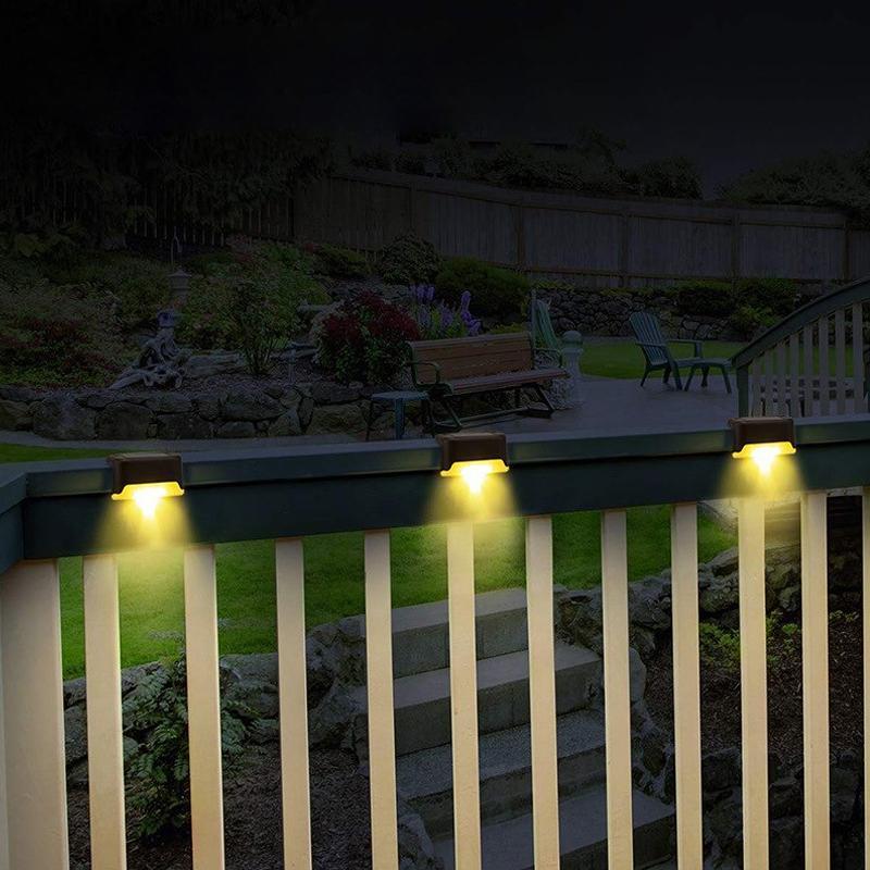 BowLift | Waterproof Stair Solar Lights for Outdoors (4 pieces)