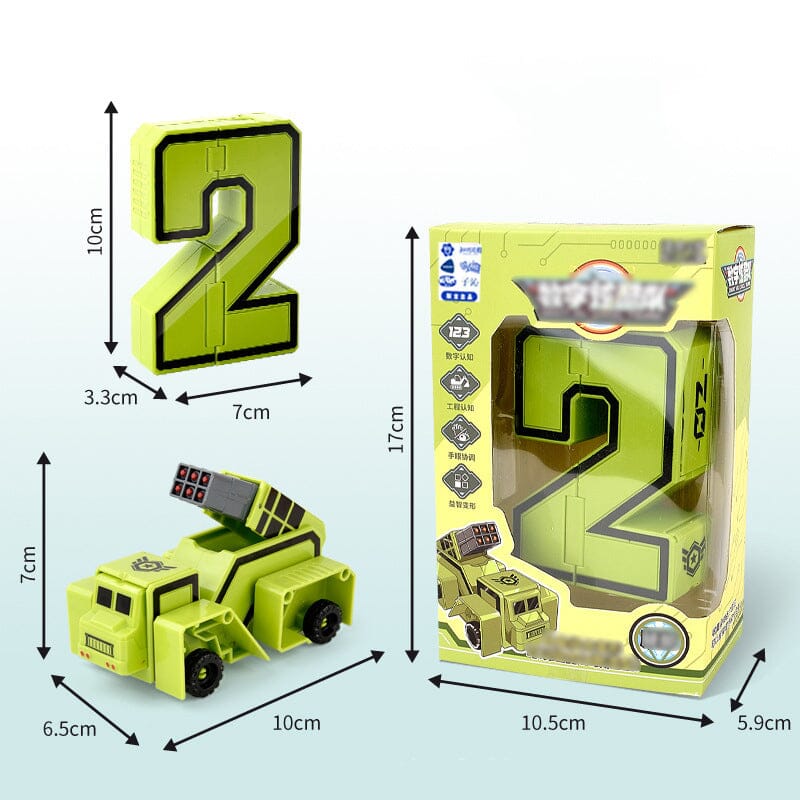 BowLift | Toy Deformation Number Transformer for Kids