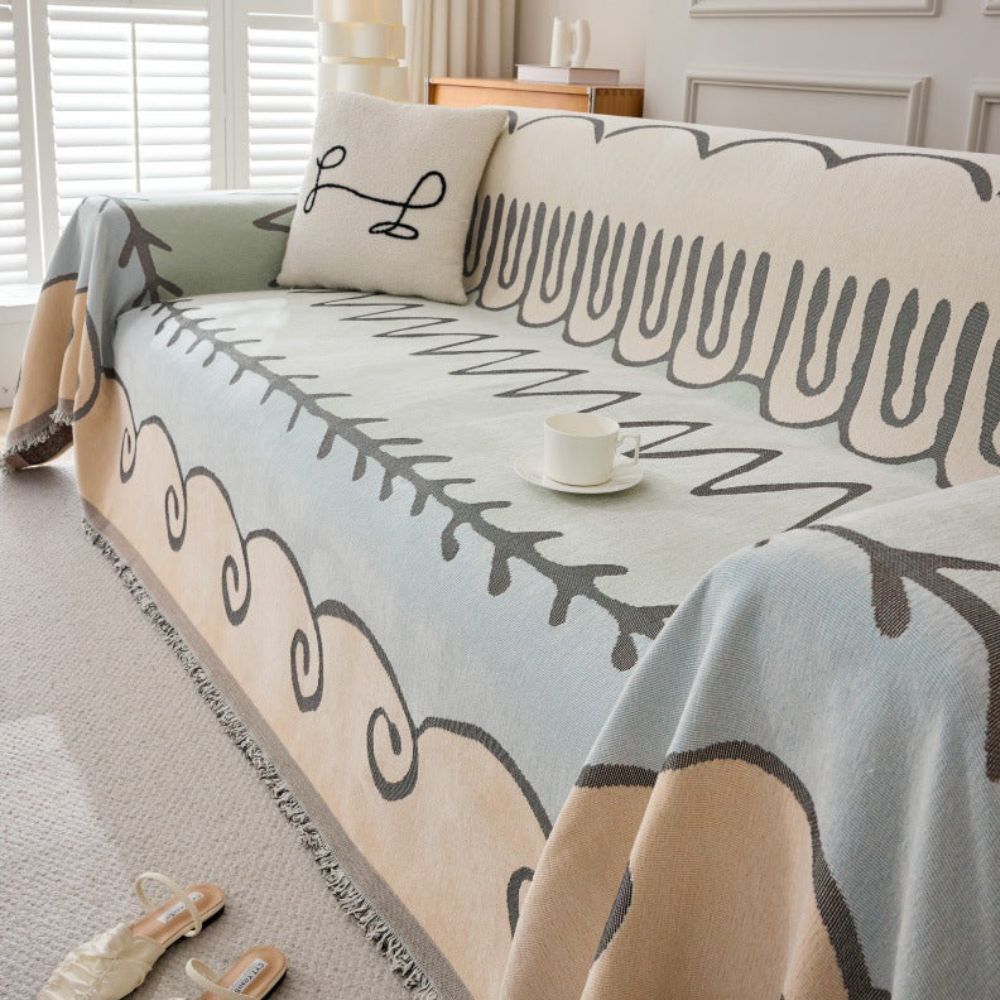 BowLift | Whispering Vines Sofa Cover