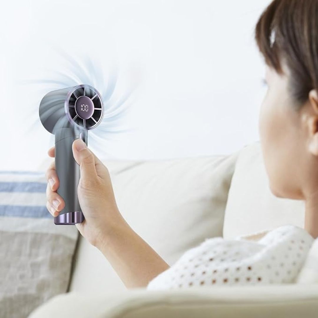 Airova – TurboLite 5-Speed Portable Handheld Fan