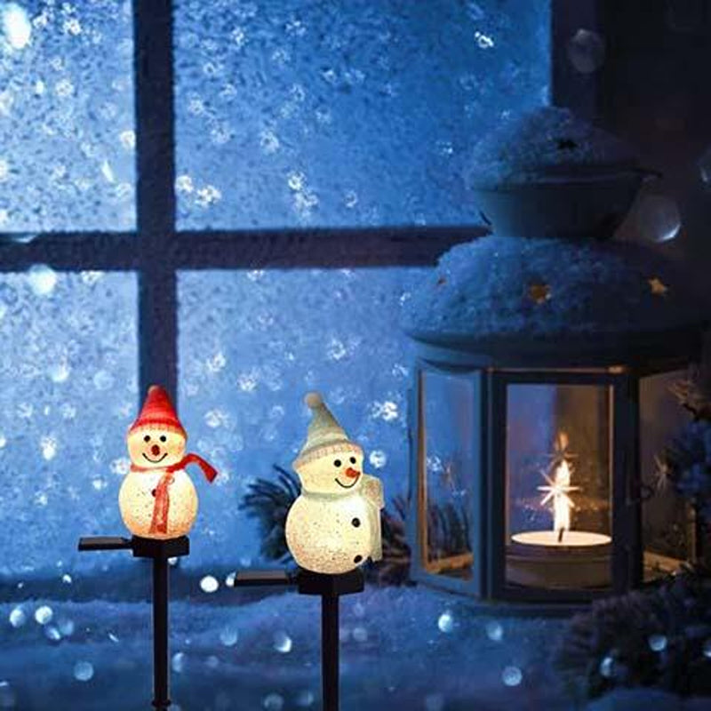 BowLift | Super Cute Waterproof Solar Power Snowman Lamp