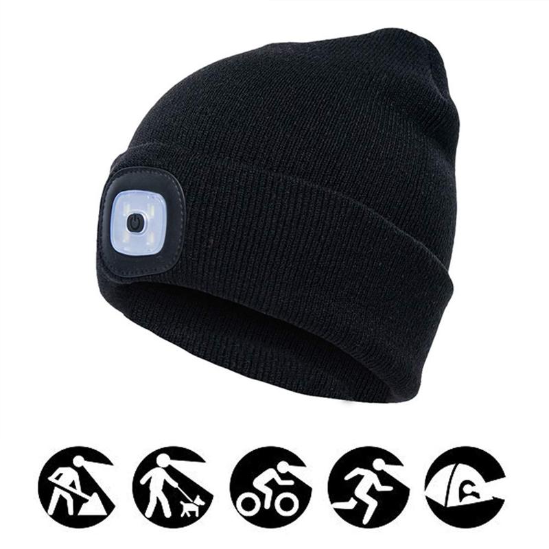 BowLift | Removable LED Headlamp Beanie Hat