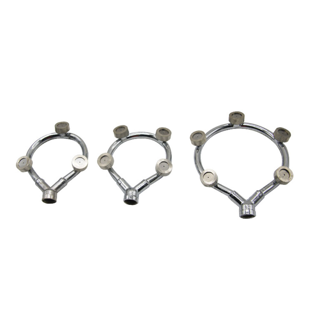 BowLift | High pressure stainless steel ring multi nozzle – Efficient spray attachment for garden irrigation