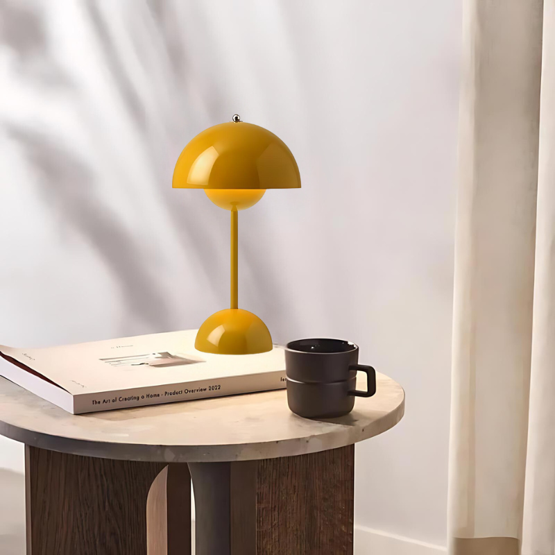BowLift | ModernLamp | Modern table lamp in mushroom design with touch control