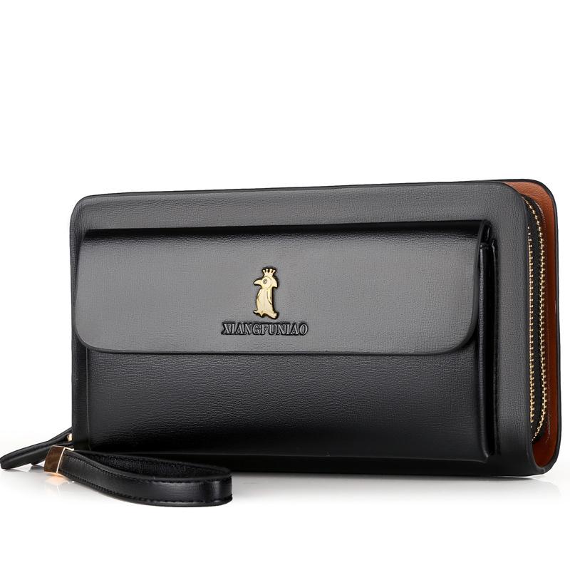 BowLift | Double Zipper Clutch Wallet for Men