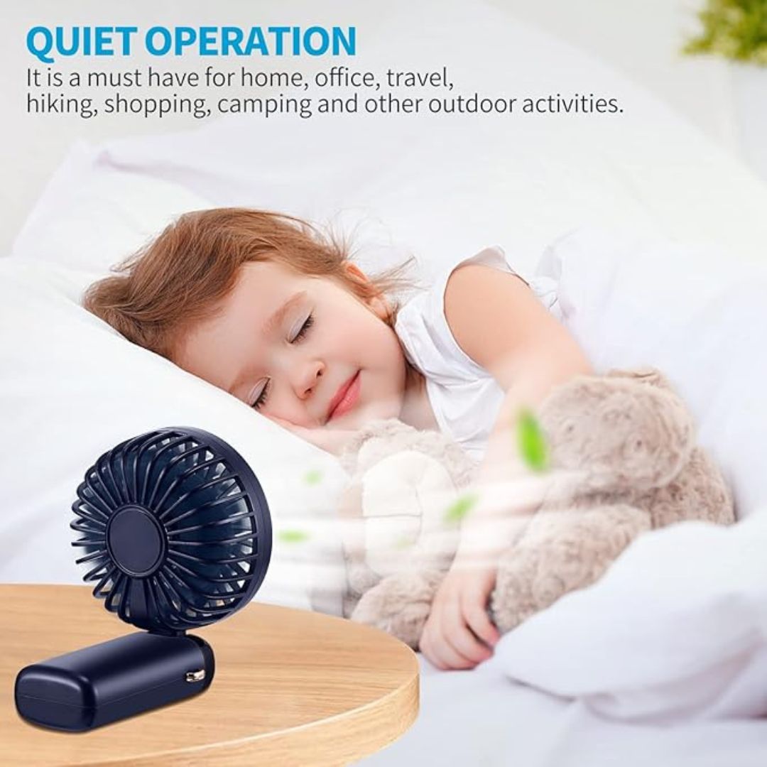 Breezia – Foldable Digital Handheld Fan