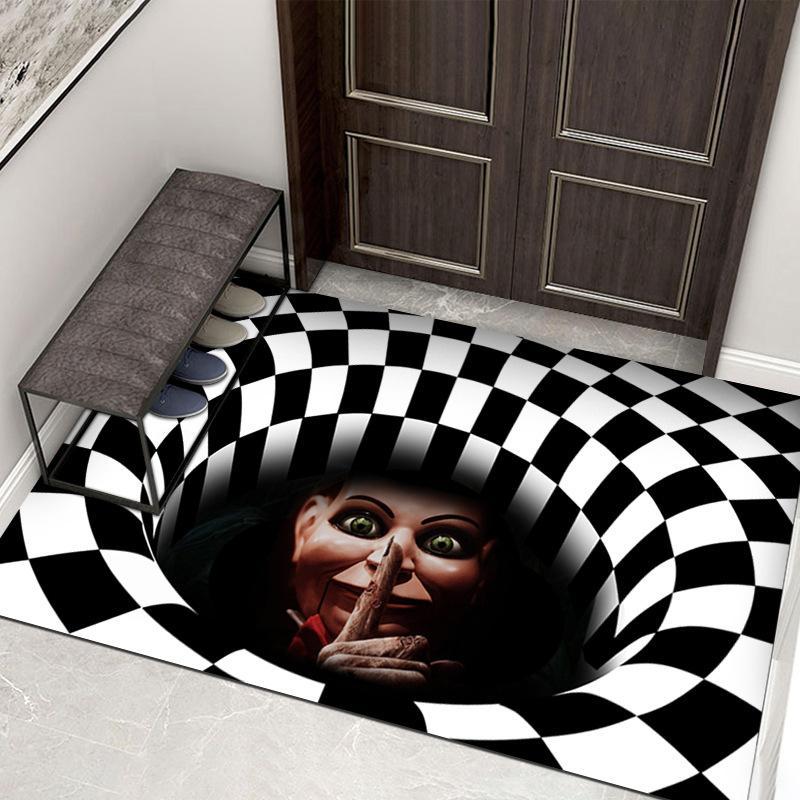 (Halloween Promotion) Clown Trap Visibility Rug for Halloween | Bowlift