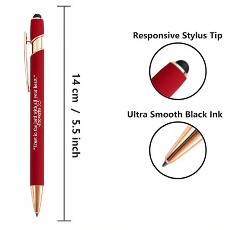 BowLift | ️Premium Comfort Bible Verse Pens – 10 pcs