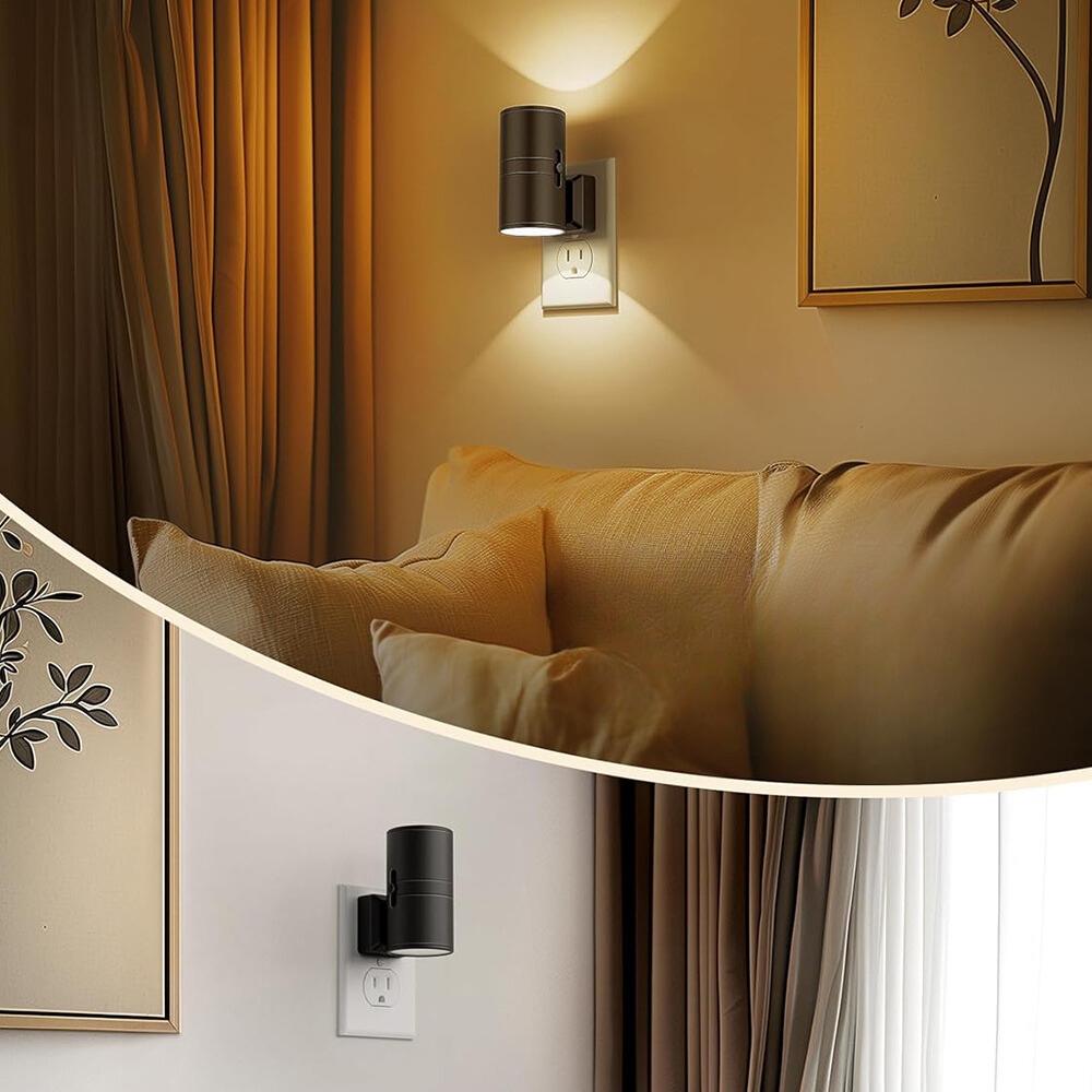 BowLift | Night light socket with brightness detection and adjustable brightness