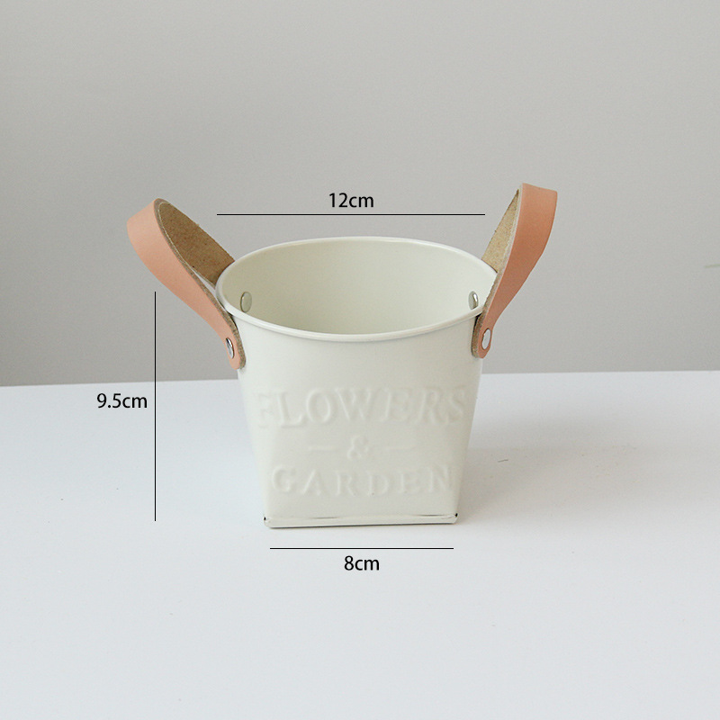 BowLift | Decorative plant pots with leather handles – flower pots for home and garden