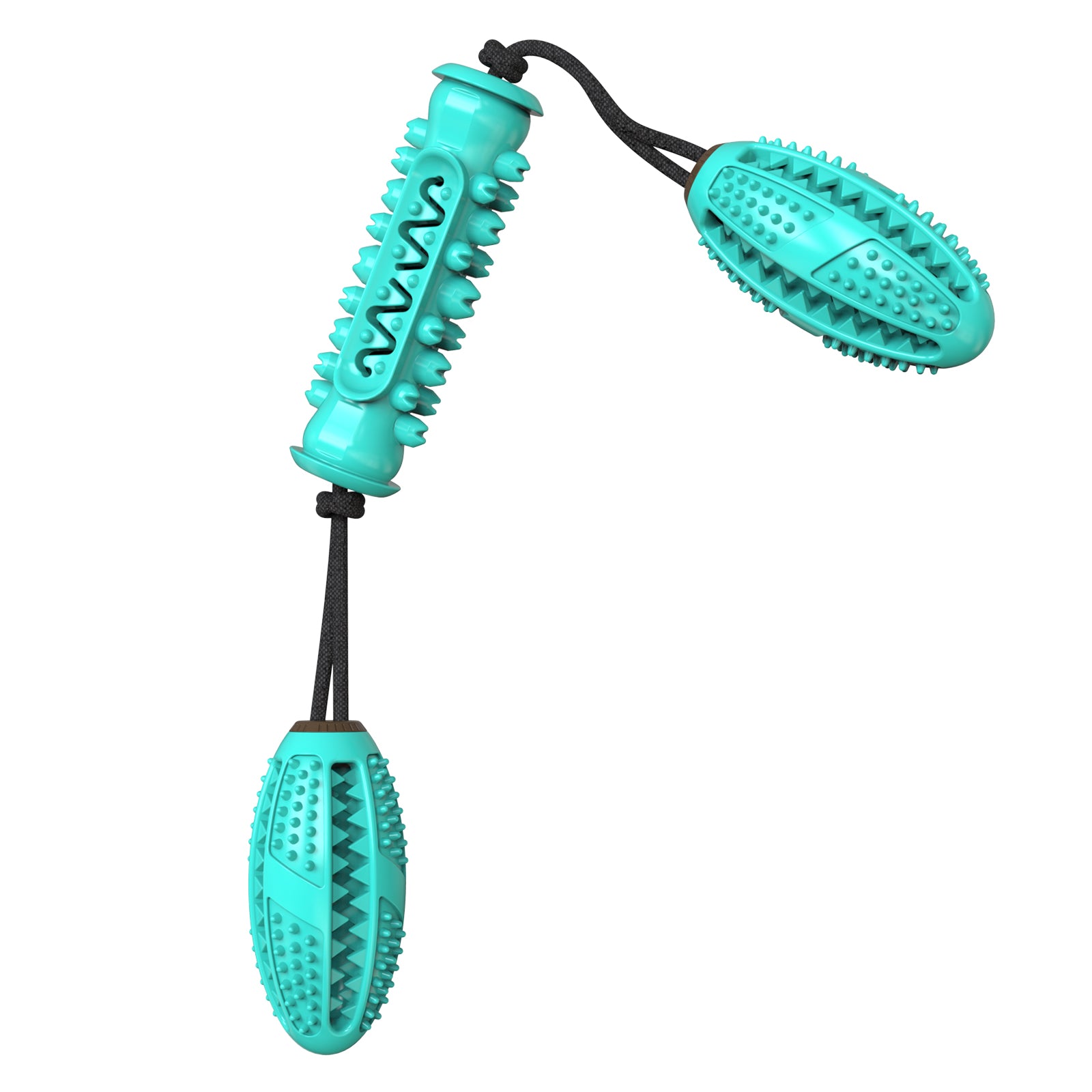 Dog Serrated Chew Toy / Dumbbell Style B / For Dogs