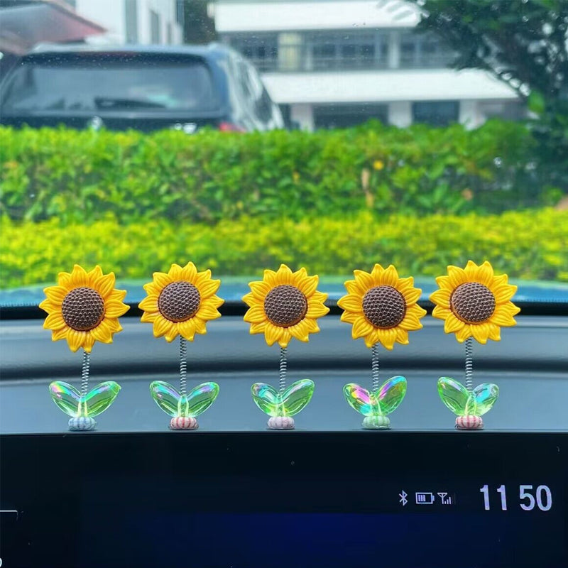 BowLift | Cute Sunflower Car Ornament