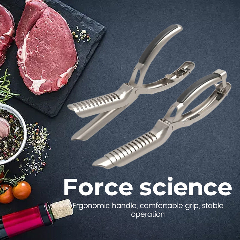 BowLift | Rib Membrane Remover Tool | Stainless Steel | Ergonomic Handle | Easy Meat Prep