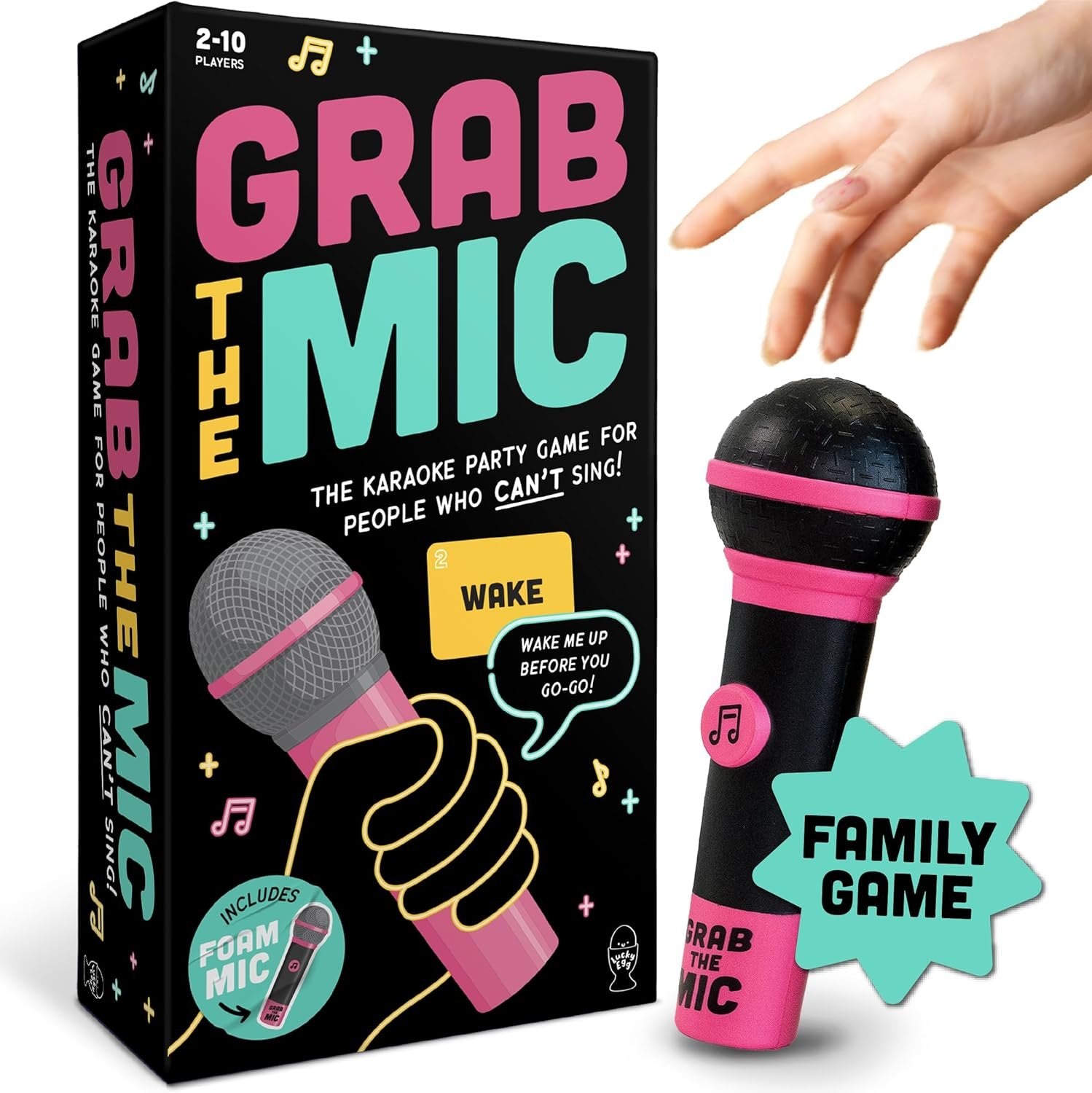 BowLift | Grab The Mic - The Party Game For People Who Can't Sing!