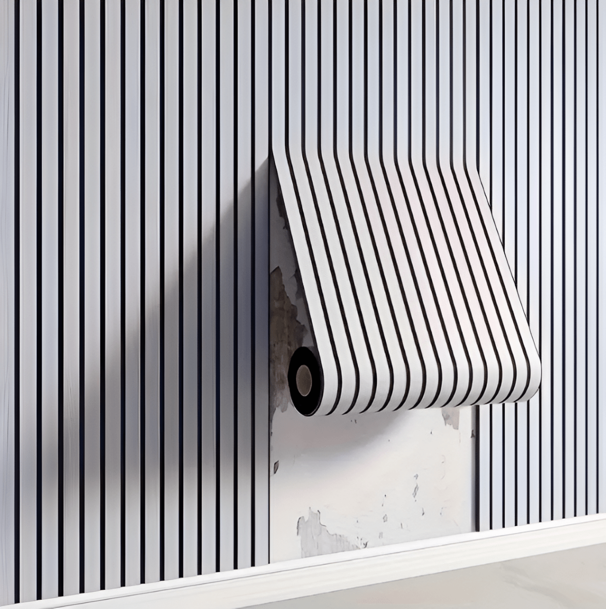 BowLift | 3D Acoustic Panel – Self-Adhesive Wood-Effect Wall Panels