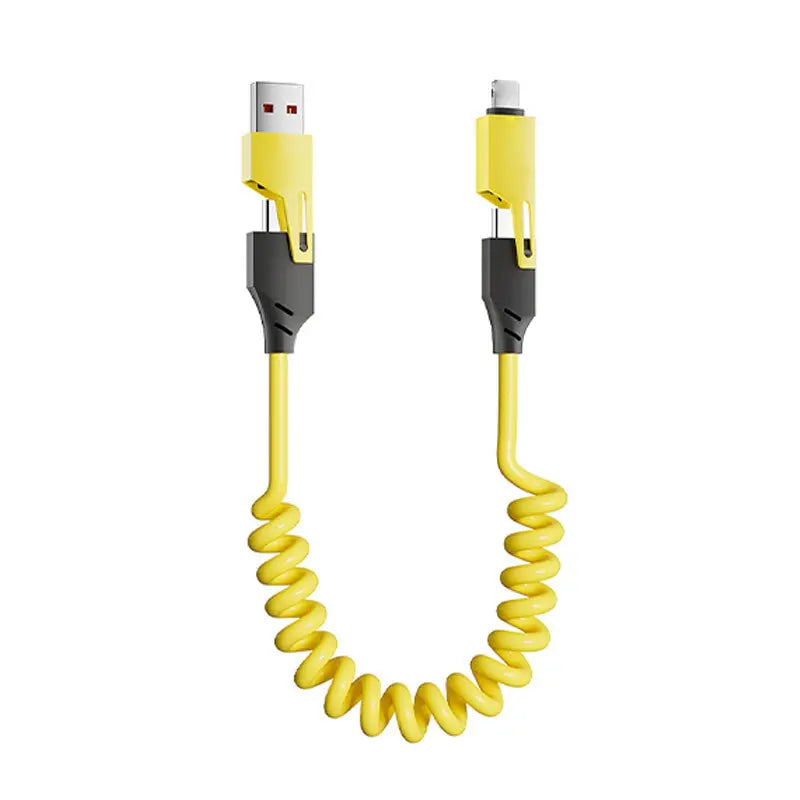 BowLift | 4-in-1 retractable charging cable for ultra-fast charging