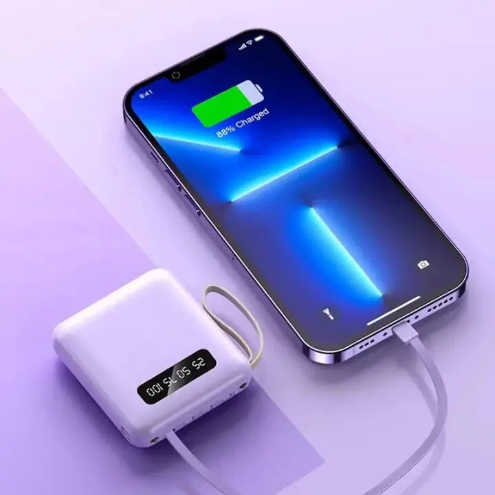 BowLift | 4-in-1 Powerbank Fast Charging – Compact & Powerful