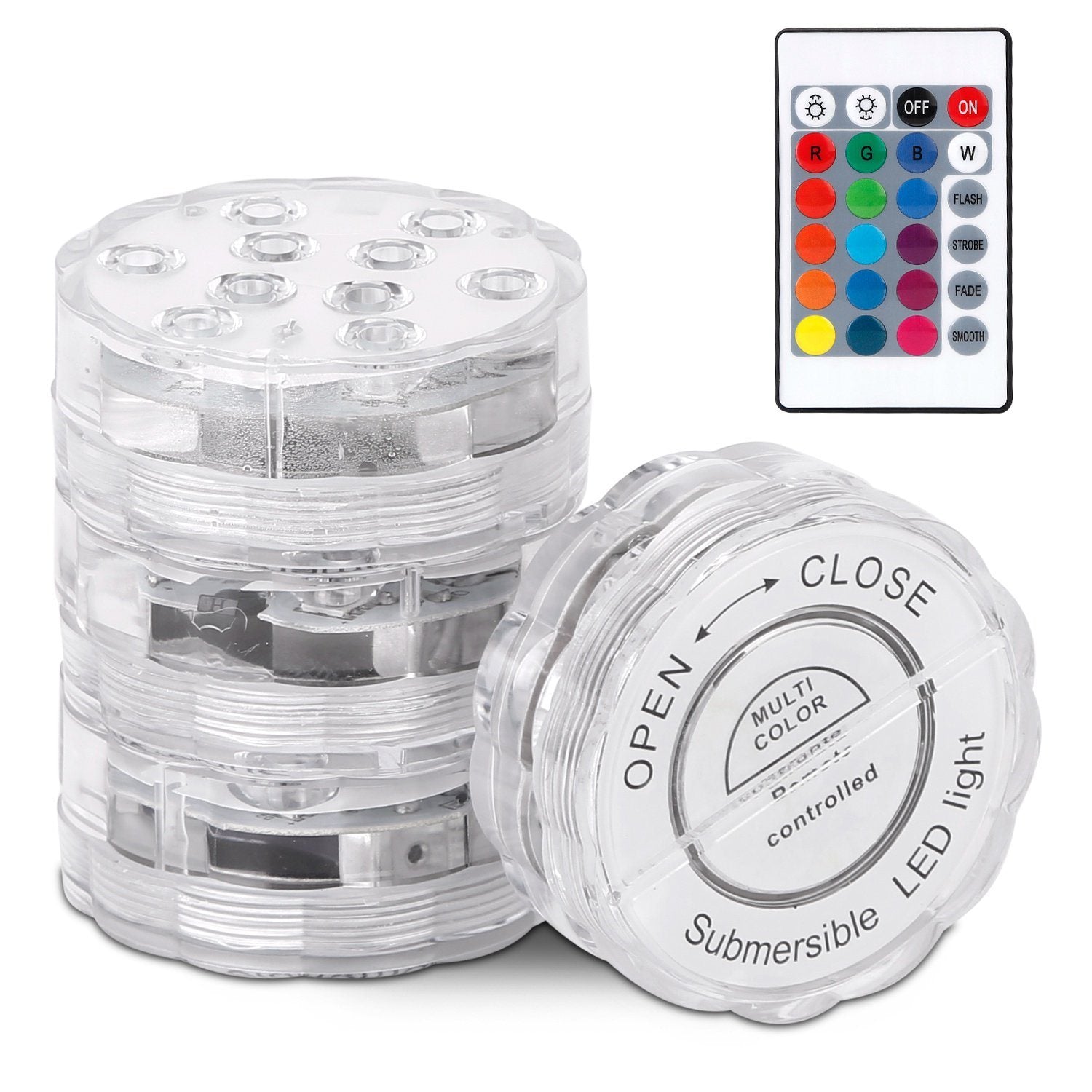 BowLift | 4-Piece: Underwater RGB LED Lights