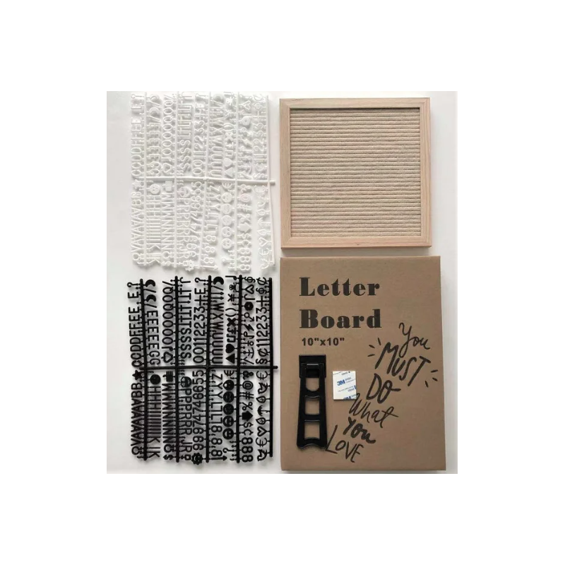 BowLift | Felt Letter Message Board