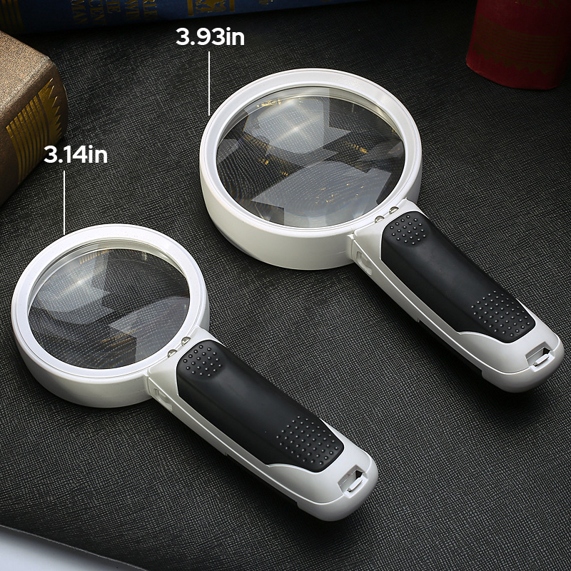 BowLift | 20X optical magnifying glass with LED light