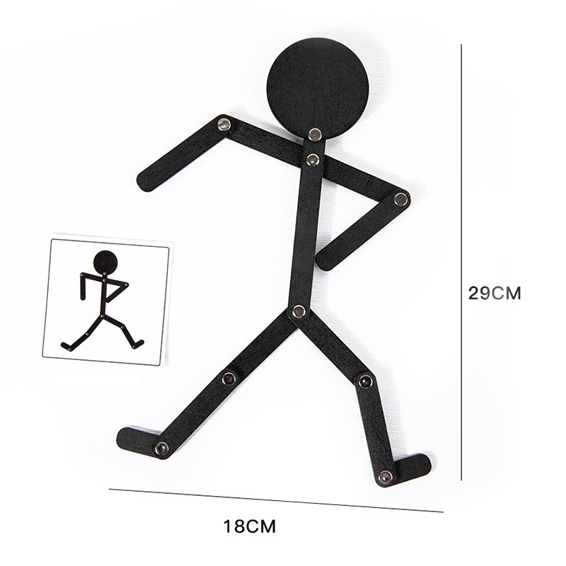 BowLift | Sporty Wooden Man For Kids