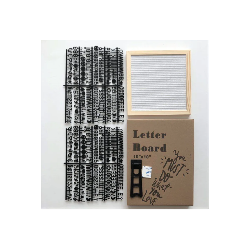 BowLift | Felt Letter Message Board