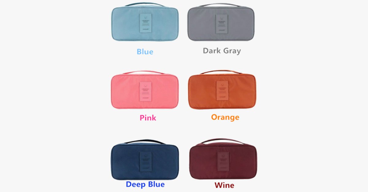 BowLift | Multi-Compartment Travel Organizer for Underwear - Store Your Intimates!