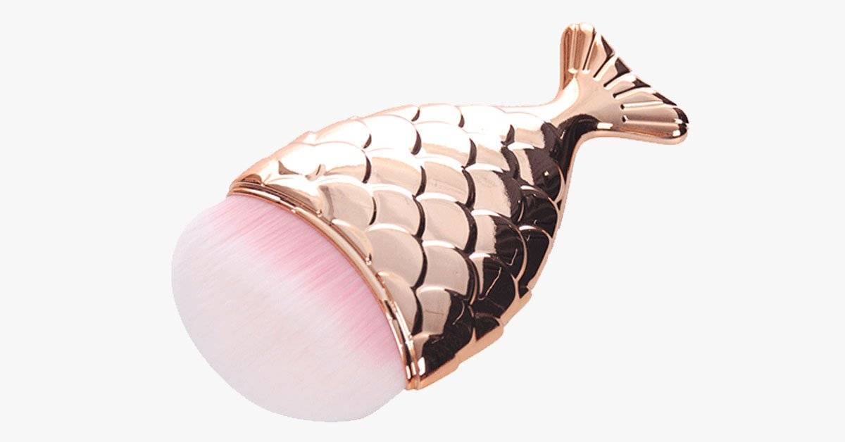 BowLift | Gold Jewel Mermaid Brush Set