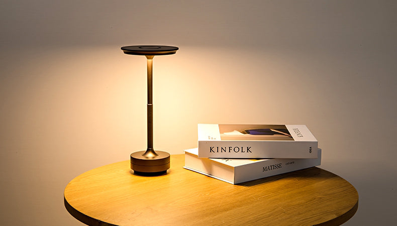BowLift | ClarityGlow Luxe Edition | Wireless LED Table Lamp