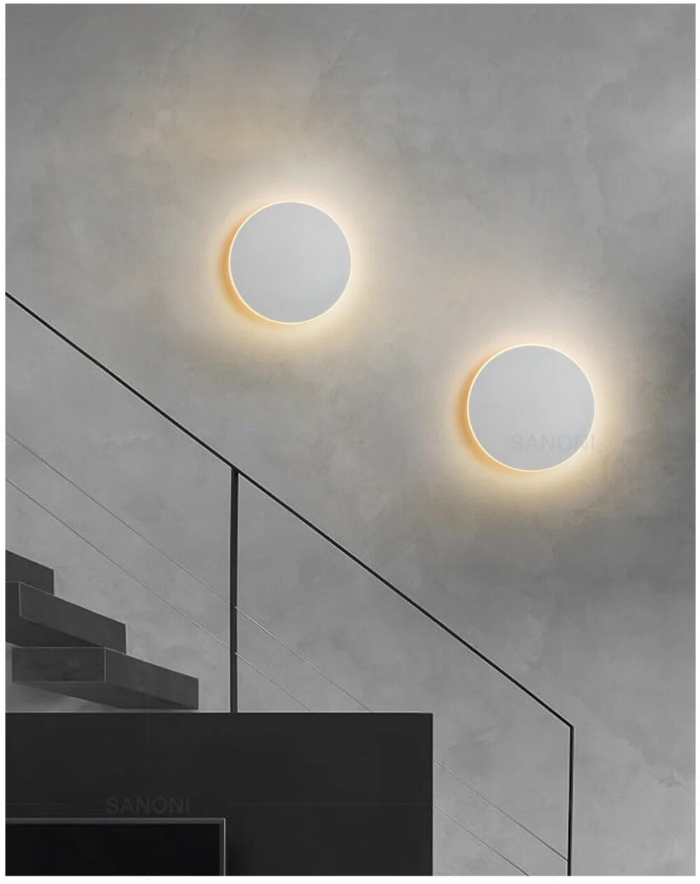 BowLift | Sleeksphere – Round LED Wall Light