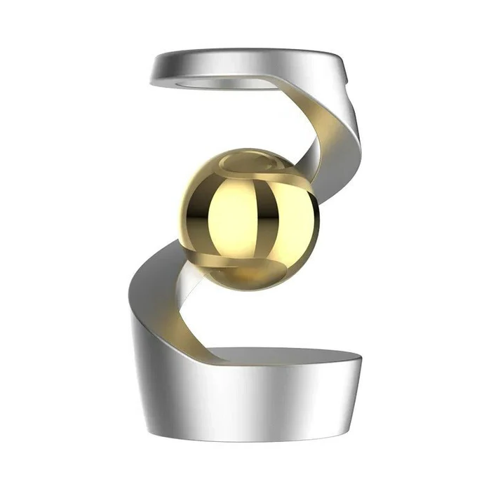 BowLift | Gravity Defying Kinetic Desk Toy Desktop Stress Relief Toy, Aluminum Alloy Decompression